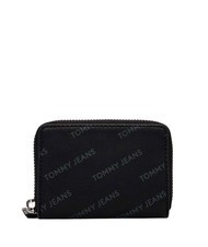 TOMMY HILFIGER TOMMY JEANS ESS MUST  Portfel zapinany na suwak cały czarny - Portfele damskie - 3