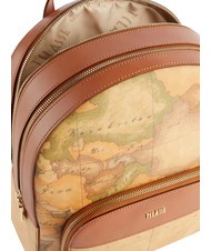ALVIERO MARTINI PRIMA CLASSE GEO CLASSIC Plecak z podw&oacute;jnym zamkiem błyskawicznym NATURALNY - Torby damskie - 4