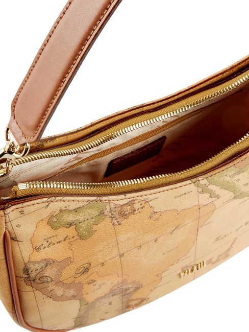 GEO CLASSIC Torba na ramię z paskiem na ramię NATURALNY - Torby damskie
