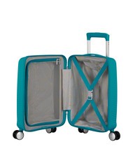 AMERICAN TOURISTER SOUNDBOX MINI Bardzo mały bagaż podręczny głęboki turkus - Bagaż podręczny - 2