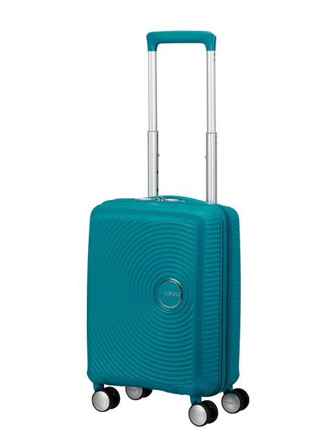 SOUNDBOX MINI Bardzo mały bagaż podręczny głęboki turkus - Bagaż podręczny