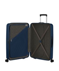 AMERICAN TOURISTER REJOY Duży w&oacute;zek GRANATOWY - W&oacute;zki twarde - 2
