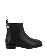TOMMY HILFIGER STUD LOW CHELSEA Sk&oacute;rzane botki za kostkę CZARNY - Buty damskie - 2