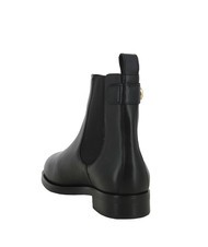 TOMMY HILFIGER STUD LOW CHELSEA Sk&oacute;rzane botki za kostkę CZARNY - Buty damskie - 4