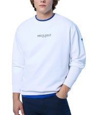 NORTH SAILS BASIC Bluza bawełniana z napisem logo biały - Bluzy męskie - 3
