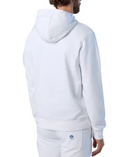 NORTH SAILS BASIC Bluza z kapturem z nadrukiem logo biały - Bluzy męskie - 2