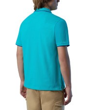 NORTH SAILS COLLAR STRIPED Koszulka polo bawełniana z kr&oacute;tkim rękawem ceramiczny - Polo męskie - 2