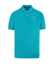NORTH SAILS COLLAR STRIPED Koszulka polo bawełniana z kr&oacute;tkim rękawem ceramiczny - Polo męskie - 5