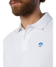 NORTH SAILS BASIC Koszulka polo bawełniana z kr&oacute;tkim rękawem biały - Polo męskie - 3