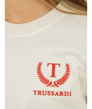 TRUSSARDI STRAUB KIDS Bluza i spodnie dresowe ecru/czerwony - Dresy dziecięce - 3
