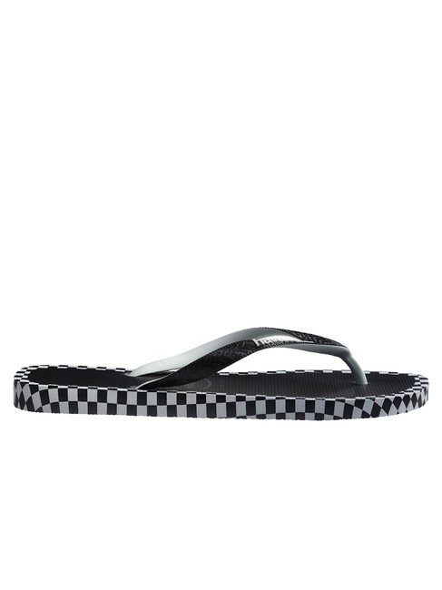 TOP CHECKMATE Klapki SZARY LODOWY - Buty uniseks
