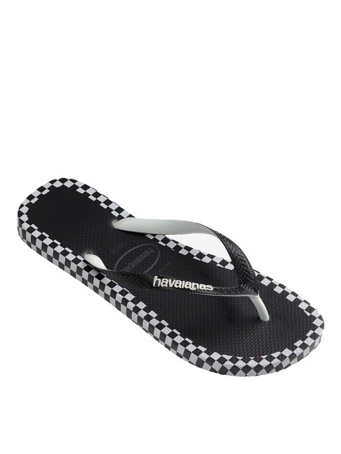 TOP CHECKMATE Klapki SZARY LODOWY - Buty uniseks