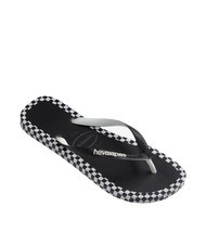 HAVAIANAS TOP CHECKMATE Klapki SZARY LODOWY - Buty uniseks - 3