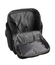 PIQUADRO BRIEF 2 Plecak podr&oacute;żny ze sk&oacute;ry i materiału Czarny - Plecaki na laptopa do pracy - 4