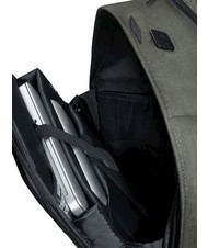 SAMSONITE SECURIPAK  Plecak z systemem antykradzieżowym, uchwyt na komputer 15,6" liście zielone - Plecaki na laptopa do pracy - 6