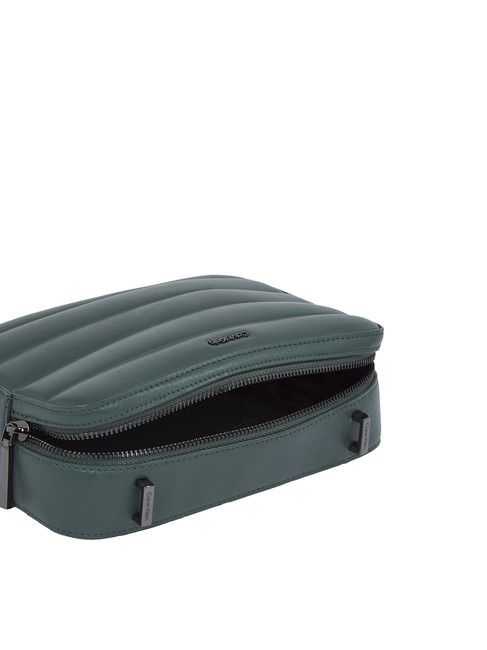 LINE QUILT Torba na ramię zielony palmowy - Torby damskie