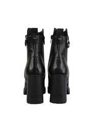 CULT JAGGER 4334 Wysokie sk&oacute;rzane botki za kostkę czarny - Buty damskie - 4