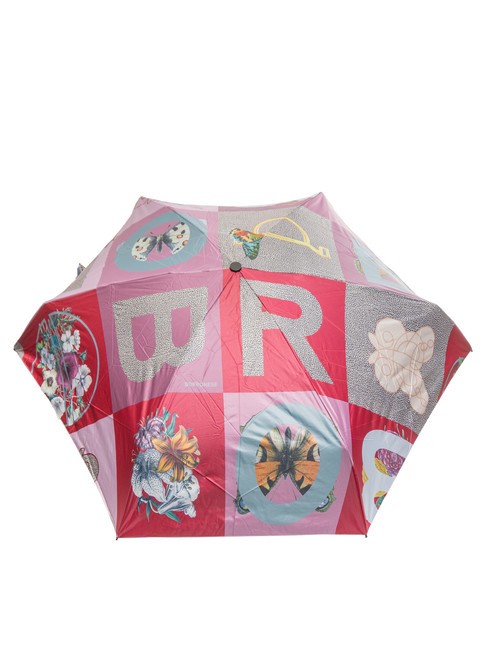 SUPER MINI Miniaturowy parasol otwierany ręcznie Amarone/Bluszcz - Parasole