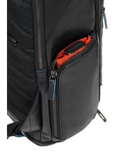 PIQUADRO BLUE SQUARE  Plecak sk&oacute;rzany na laptopa 15,6" Czarny - Plecaki na laptopa do pracy - 5