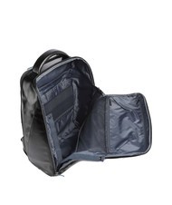 PIQUADRO BLUE SQUARE Plecak sk&oacute;rzany, uchwyt na laptopa 14" Czarny - Plecaki na laptopa do pracy - 4