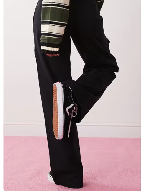 ARROYO WIDE LEG Spodnie cargo z szerokimi nogawkami czarny - Spodnie damskie