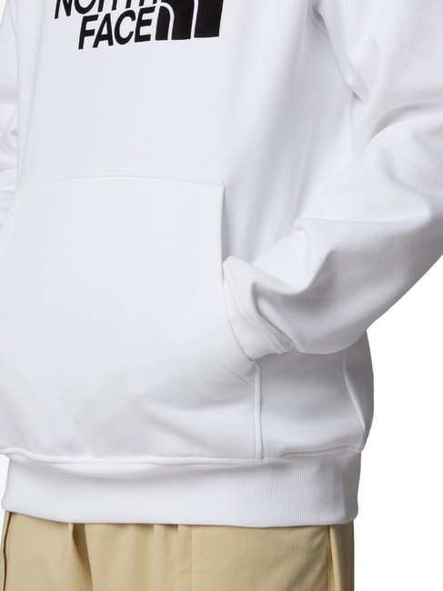DREW PEAK Bluza z kapturem tnf biały/tnf czarny - Bluzy męskie