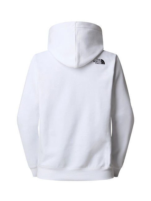 DREW PEAK Bluza z kapturem tnf biały/tnf czarny - Bluzy męskie