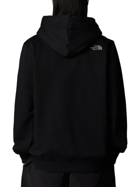 DREW PEAK Bluza z kapturem czarny tnf - Bluzy męskie