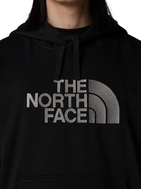 DREW PEAK Bluza z kapturem czarny tnf - Bluzy męskie