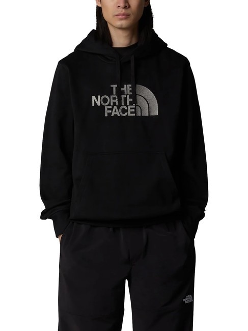 DREW PEAK Bluza z kapturem czarny tnf - Bluzy męskie