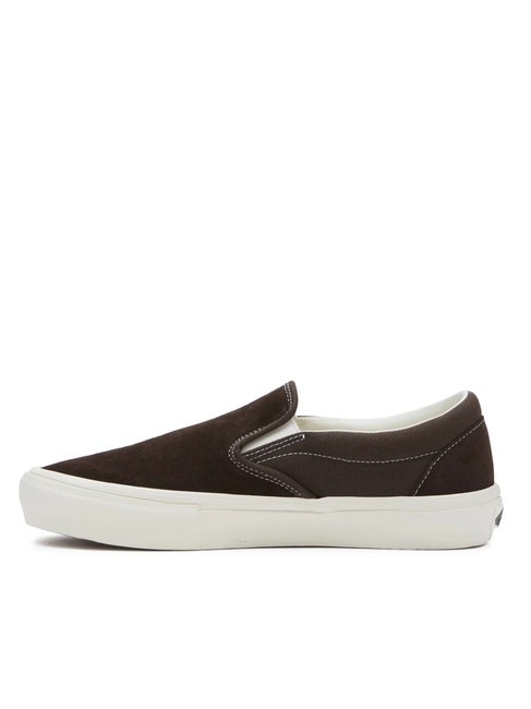 SKATE SLIP-ON Trampki do jazdy na deskorolce czekoladowy brąz - Buty męskie