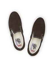 VANS SKATE SLIP-ON Trampki do jazdy na deskorolce czekoladowy brąz - Buty męskie - 4