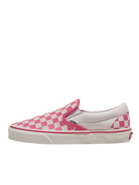 CLASSIC SLIP-ON  Buty pł&oacute;cienne r&oacute;żowy/prawdziwa biel - Buty uniseks