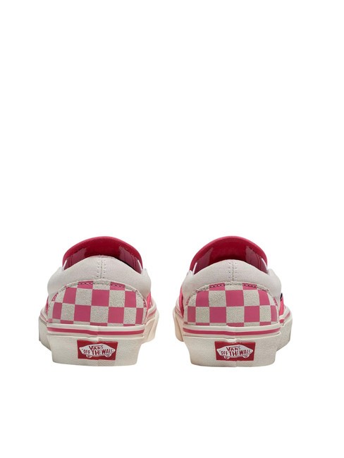 CLASSIC SLIP-ON  Buty pł&oacute;cienne r&oacute;żowy/prawdziwa biel - Buty uniseks