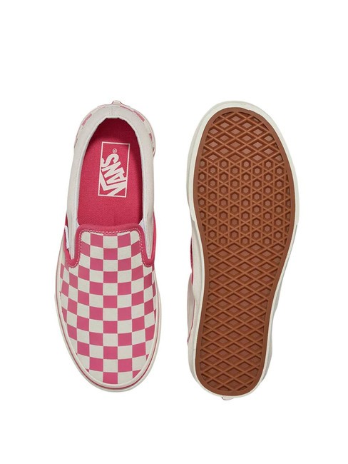 CLASSIC SLIP-ON  Buty pł&oacute;cienne r&oacute;żowy/prawdziwa biel - Buty uniseks