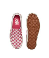 VANS CLASSIC SLIP-ON  Buty pł&oacute;cienne r&oacute;żowy/prawdziwa biel - Buty uniseks - 4
