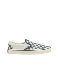 VANS CLASSIC SLIP-ON  Buty pł&oacute;cienne zielony/prawdziwa biel - Buty uniseks - 2