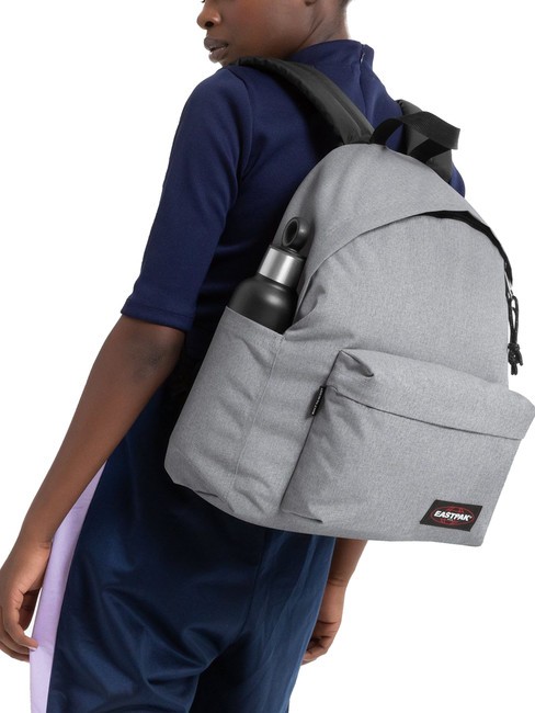 PADDED DAY PAK'R SMALL Plecak na tablet z kieszeniami na butelkę z wodą niedzielny szary - Plecaki szkolne i rekreacyjne