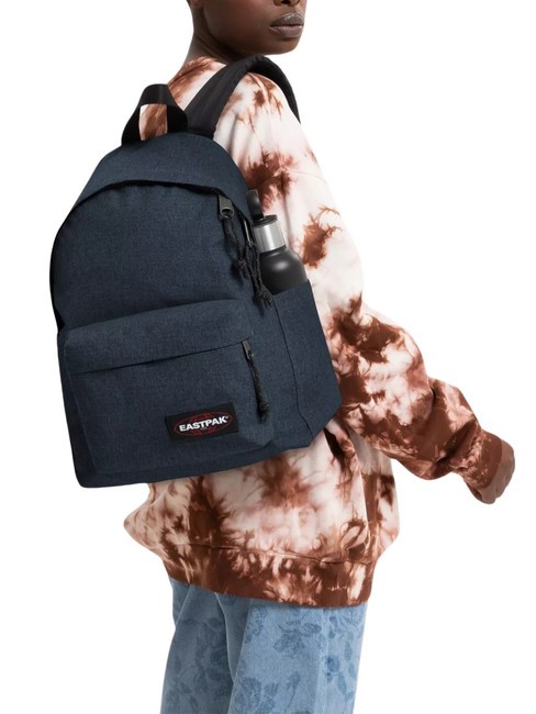 PADDED DAY PAK'R SMALL Plecak na tablet z kieszeniami na butelkę z wodą potr&oacute;jny denim - Plecaki szkolne i rekreacyjne