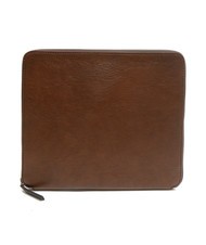 PIQUADRO CAMPIONARIO - PYRAMID Sk&oacute;rzany schowek BRĄZOWY - Uchwyt i organizer na tablet - 4