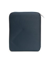 PIQUADRO CAMPIONARIO - PQ-BIOS Podkładka A4 ze sk&oacute;ry i materiału niebieski - Uchwyt i organizer na tablet - 3