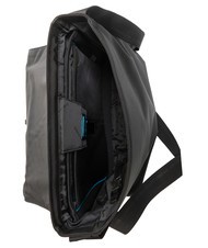 PIQUADRO CAMPIONARIO - FRAME Messenger do laptopa 14" Czarny - Teczki robocze - 4