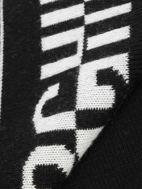 BICOLOR Szalik z logo czarny - Szaliki