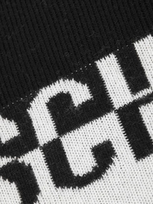BICOLOR Szalik z logo czarny - Szaliki