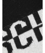 MOSCHINO BICOLOR Szalik z logo czarny - Szaliki - 3
