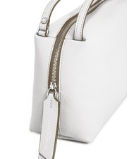 GIANNI CHIARINI ALIFA Torba sk&oacute;rzana z paskiem na ramię MARMUR - Torby damskie - 4