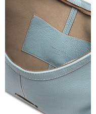 GIANNI CHIARINI NORMA Sk&oacute;rzana torba typu hobo na ramię niebo - Torby damskie - 5