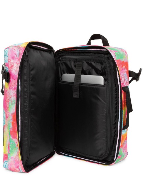 TRANSIT' R PACK x Andr&egrave; Plecak na laptopa 15,6" fluorescencyjne chmury - Plecaki na laptopa do pracy