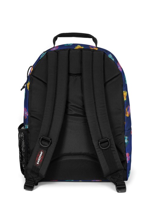 PINNACLE PINZIP Plecak z uchwytem na butelkę z wodą i uchwytem na laptopa 15" kwiat rozmycie granatowy - Plecaki szkolne i rekreacyjne