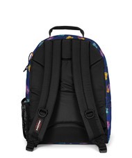 EASTPAK PINNACLE PINZIP Plecak z uchwytem na butelkę z wodą i uchwytem na laptopa 15" kwiat rozmycie granatowy - Plecaki szkolne i rekreacyjne - 3